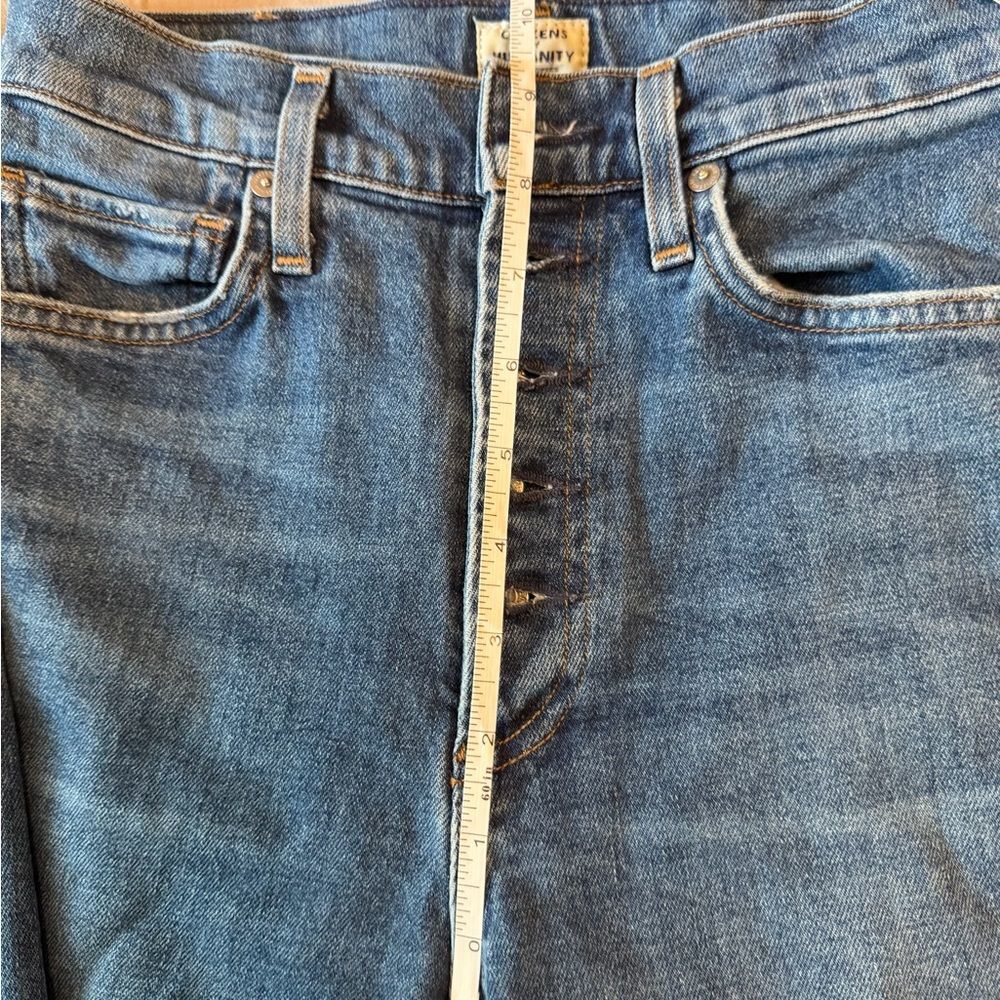 Citizens of Humanity Olivia High-Rise Slim Ankle Buttons Fly Jeans size 24" - Picture 6 of 9